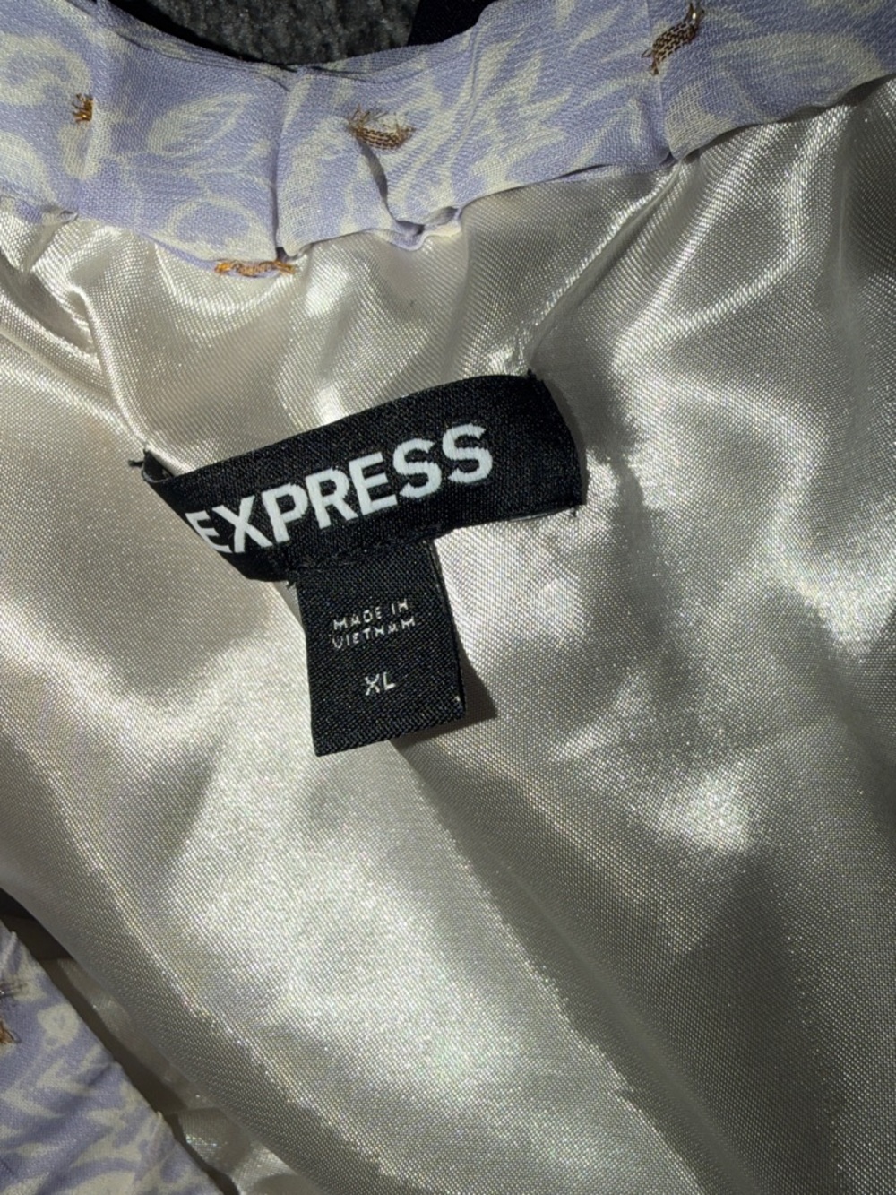 Express Off‑Shoulder Romper with Ruffles – XL - Picture 9 of 9
